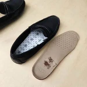 UGG | Shoes | Ugg Mens Black Henrick Leather Braid Moccasin 